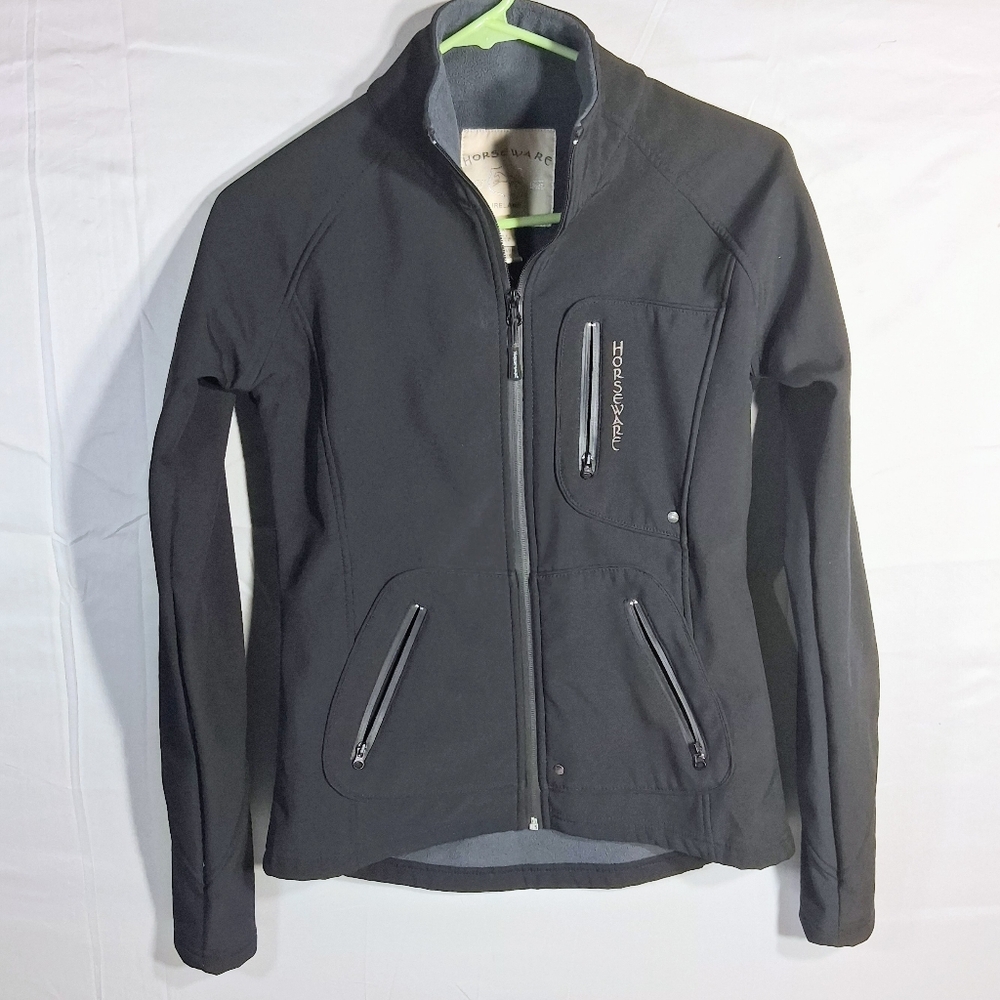 Horseware of Ireland Women's XS  Equestrian Ranch Soft Shell Lined Black Jacket